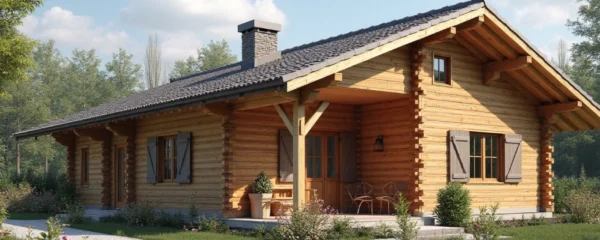 Construction de chalets en bois