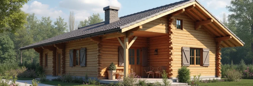 Construction de chalets en bois